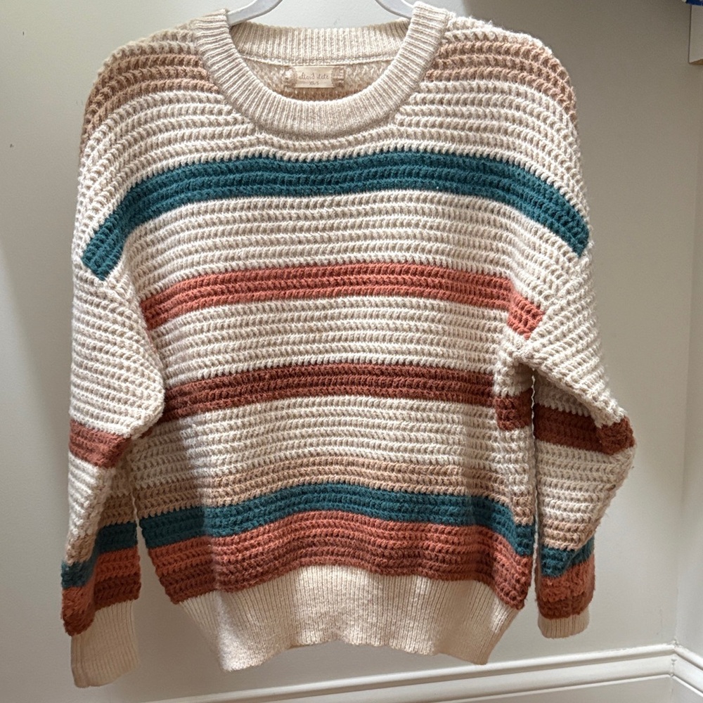 Altar’s State Striped Multicolor Women's Sweater